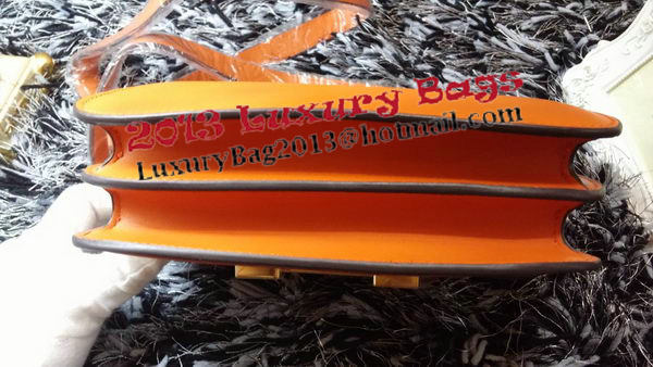 Hermes Constance Bag Smooth Leather H9998S Orange Hermes Constance Bag Smooth Leather H9998S Orange