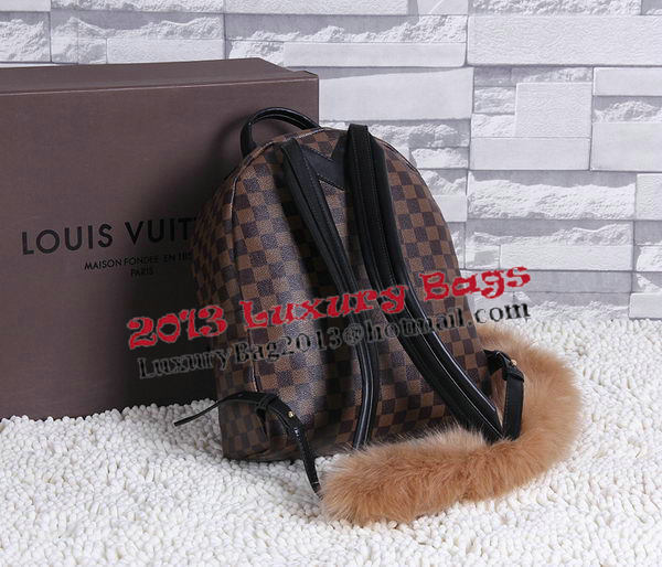 Louis Vuitton Damier Ebene Canvas Michael Onyx Backpack M44188 Louis Vuitton Damier Ebene Canvas Michael Onyx Backpack M44188