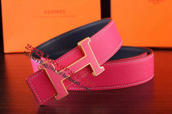 Hermes Belt H3040G Rose Hermes Belt H3040G Rose