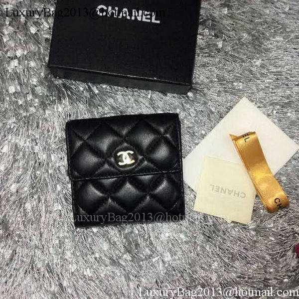 Chanel mini Tri-Fold Wallet Sheepskin Leather A48980 Chanel mini Tri-Fold Wallet Sheepskin Leather A48980