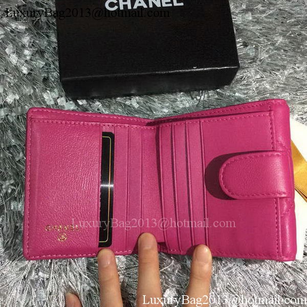 Chanel mini Tri-Fold Wallet Sheepskin Leather A48980 Chanel mini Tri-Fold Wallet Sheepskin Leather A48980