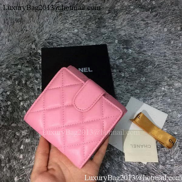 Chanel mini Tri-Fold Wallet Sheepskin Leather A48980 Chanel mini Tri-Fold Wallet Sheepskin Leather A48980