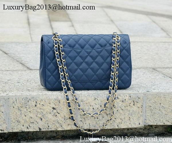 Chanel 2.55 Series Flap Bag Blue Original Cannage Pattern A1112 Gold Chanel 2.55 Series Flap Bag Blue Original Cannage Pattern A1112 Gold