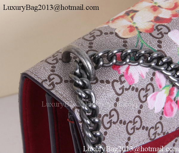 Gucci 400235 Dionysus Blooms Print Shoulder Bag Gucci 400235 Dionysus Blooms Print Shoulder Bag