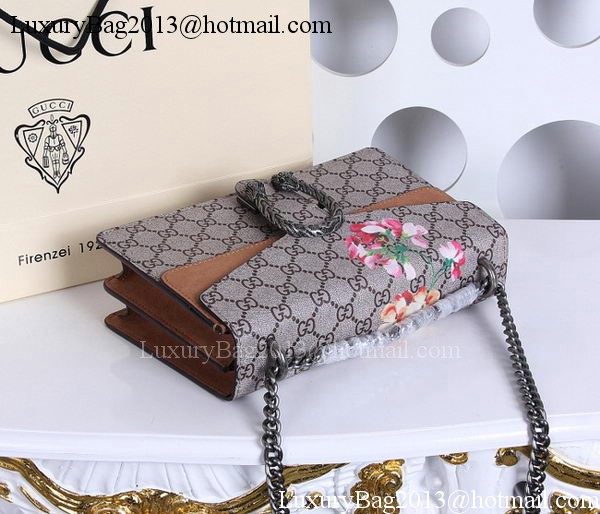 Gucci 400235 Dionysus Blooms Print Shoulder Bag Gucci 400235 Dionysus Blooms Print Shoulder Bag