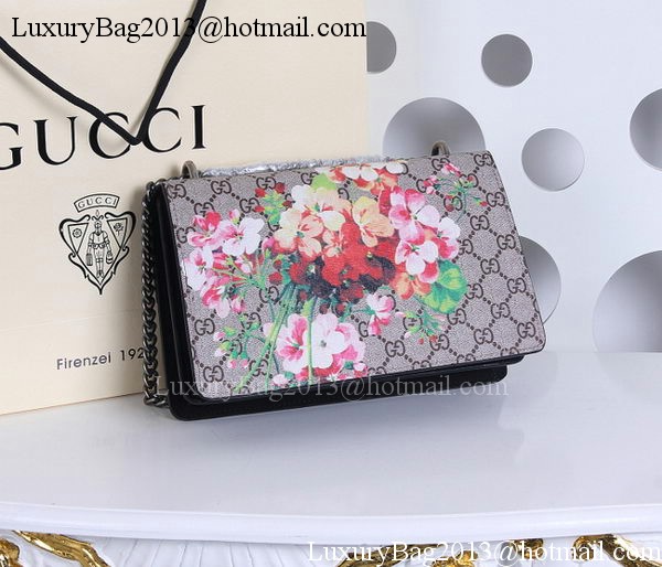 Gucci 400235 Dionysus Blooms Print Shoulder Bag Gucci 400235 Dionysus Blooms Print Shoulder Bag