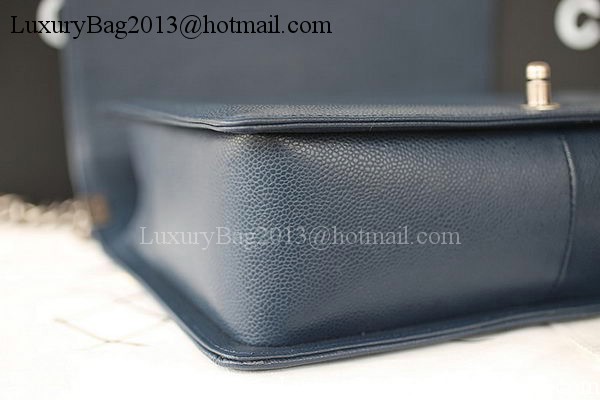 Boy Chanel Flap Shoulder Bag Original Cannage Pattern A67087 Royal