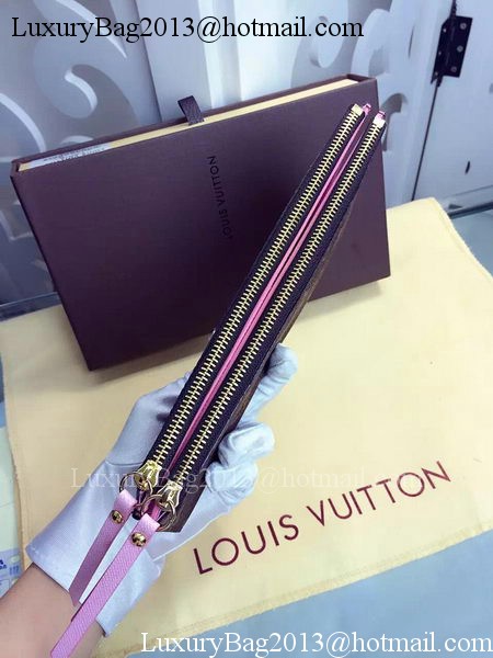 Louis Vuitton Monogram Canvas ADELE WALLET M61287 Pink Louis Vuitton Monogram Canvas ADELE WALLET M61287 Pink