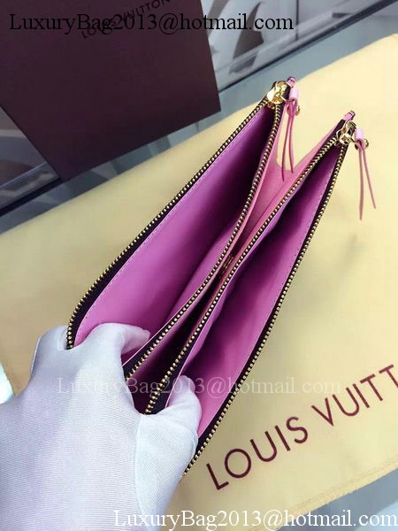 Louis Vuitton Monogram Canvas ADELE WALLET M61287 Pink Louis Vuitton Monogram Canvas ADELE WALLET M61287 Pink