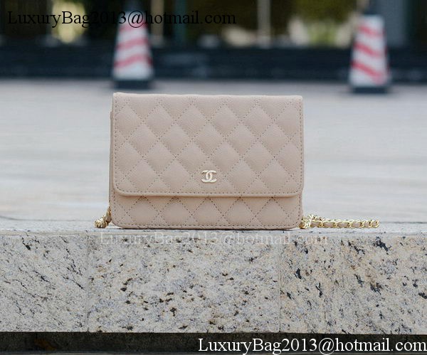Chanel mini Flap Bag Apricot Cannage Pattern A33814 Gold Chanel mini Flap Bag Apricot Cannage Pattern A33814 Gold