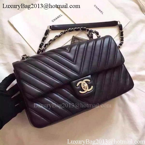 Chanel 2.55 Series Flap Bag Lambskin Chevron Leather A5378 Chanel 2.55 Series Flap Bag Lambskin Chevron Leather A5378