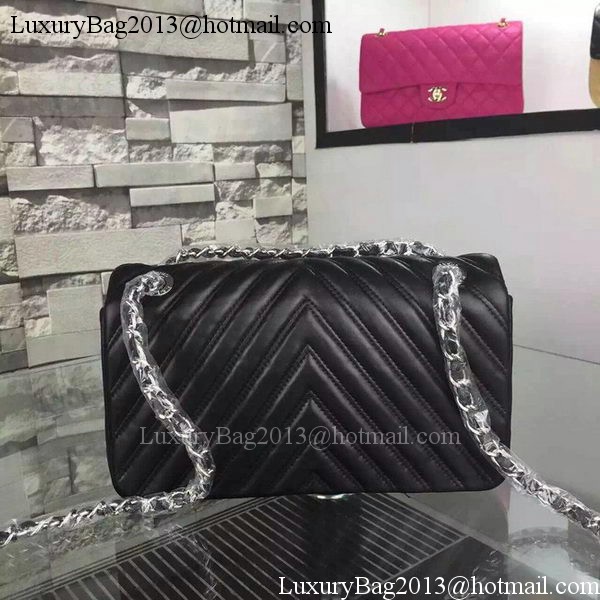 Chanel 2.55 Series Flap Bag Lambskin Chevron Leather A5378 Chanel 2.55 Series Flap Bag Lambskin Chevron Leather A5378