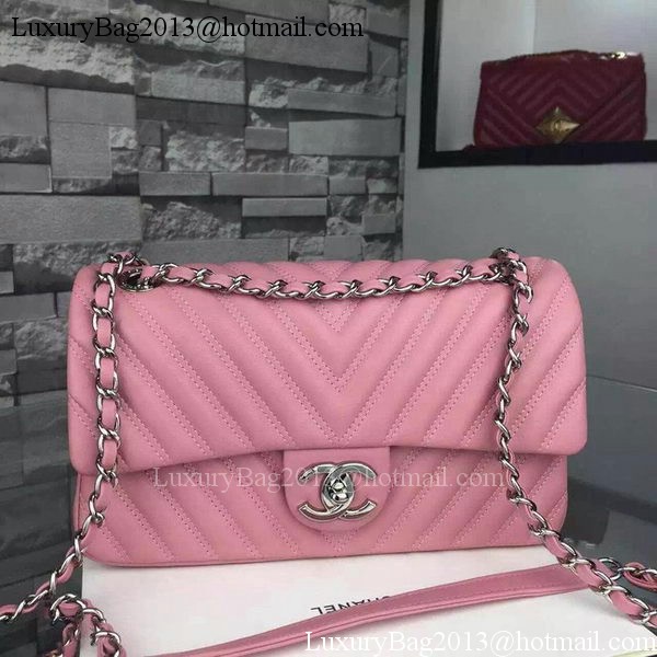 Chanel 2.55 Series Flap Bag Lambskin Chevron Leather A5378 Chanel 2.55 Series Flap Bag Lambskin Chevron Leather A5378
