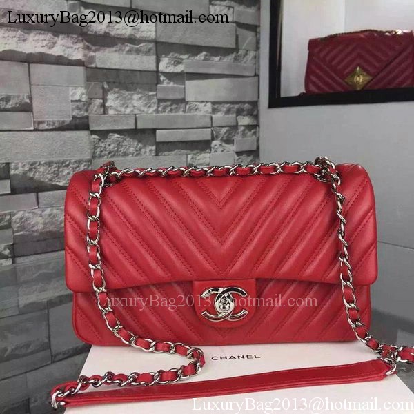Chanel 2.55 Series Flap Bag Lambskin Chevron Leather A5378 Chanel 2.55 Series Flap Bag Lambskin Chevron Leather A5378