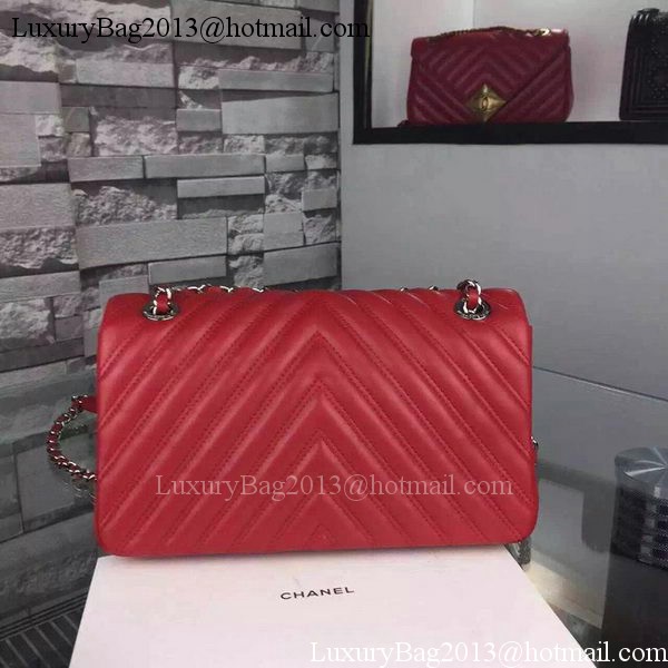 Chanel 2.55 Series Flap Bag Lambskin Chevron Leather A5378 Chanel 2.55 Series Flap Bag Lambskin Chevron Leather A5378