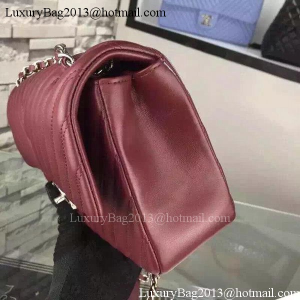 Chanel 2.55 Series Flap Bag Lambskin Chevron Leather A5378 Chanel 2.55 Series Flap Bag Lambskin Chevron Leather A5378