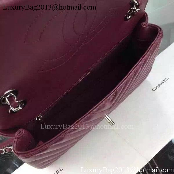 Chanel 2.55 Series Flap Bag Lambskin Chevron Leather A5378 Chanel 2.55 Series Flap Bag Lambskin Chevron Leather A5378