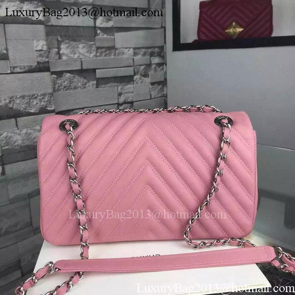 Chanel 2.55 Series Flap Bag Lambskin Chevron Leather A5378 Chanel 2.55 Series Flap Bag Lambskin Chevron Leather A5378
