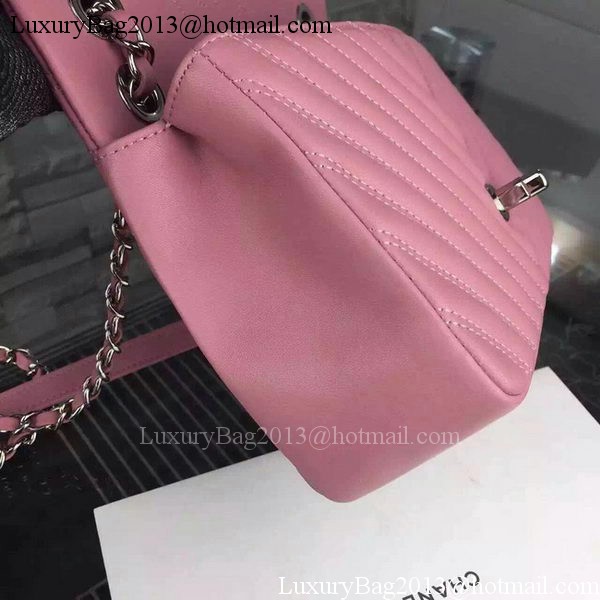 Chanel 2.55 Series Flap Bag Lambskin Chevron Leather A5378 Chanel 2.55 Series Flap Bag Lambskin Chevron Leather A5378