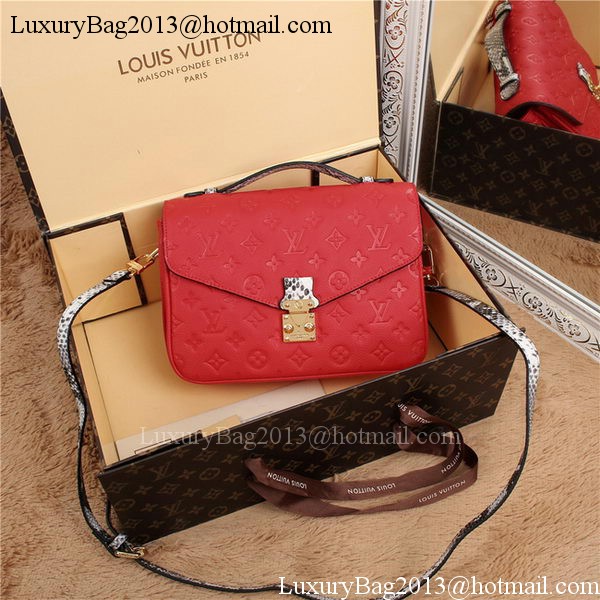 Louis Vuitton Monogram Empreinte Pochette Metis Bags M40780 Louis Vuitton Monogram Empreinte Pochette Metis Bags M40780