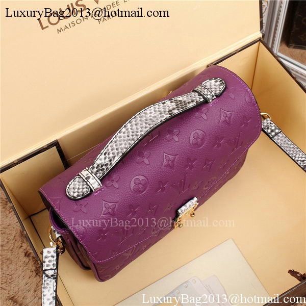 Louis Vuitton Monogram Empreinte Pochette Metis Bags M40780 Louis Vuitton Monogram Empreinte Pochette Metis Bags M40780