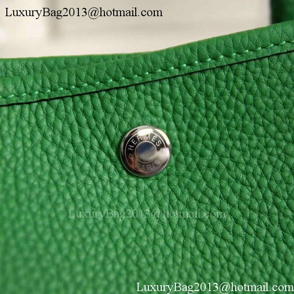 Hermes Garden Party 36cm 30cm Tote Bag Original Leather Green Hermes Garden Party 36cm 30cm Tote Bag Original Leather Green