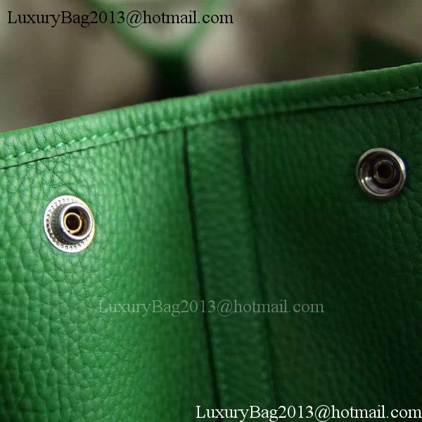 Hermes Garden Party 36cm 30cm Tote Bag Original Leather Green Hermes Garden Party 36cm 30cm Tote Bag Original Leather Green