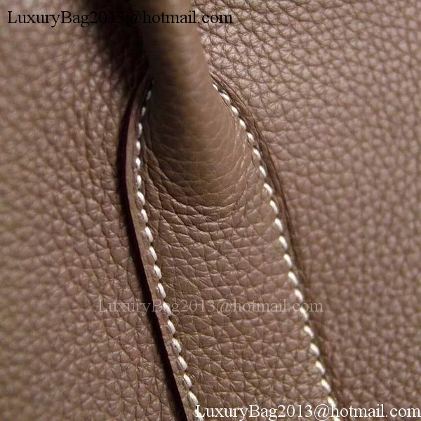 Hermes Garden Party 36cm 30cm Tote Bag Original Leather Grey Hermes Garden Party 36cm 30cm Tote Bag Original Leather Grey