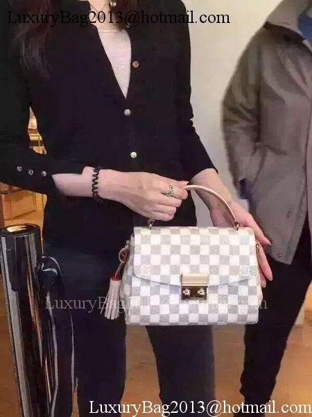 Louis Vuitton Damier Azur Canvas CROISETTE Bag N41581 Louis Vuitton Damier Azur Canvas CROISETTE Bag N41581