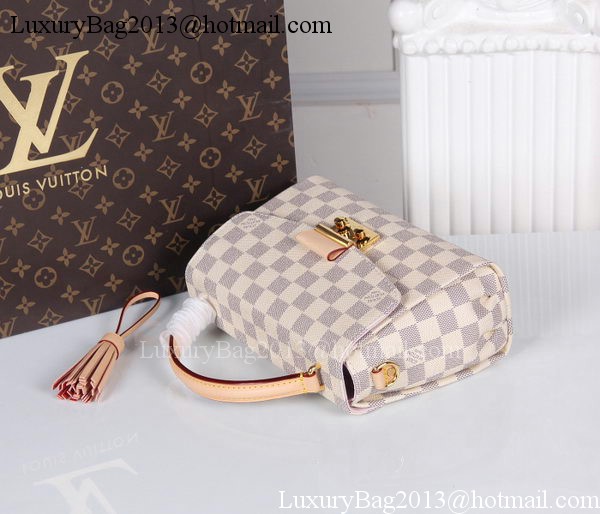 Louis Vuitton Damier Azur Canvas CROISETTE Bag N41581 Louis Vuitton Damier Azur Canvas CROISETTE Bag N41581