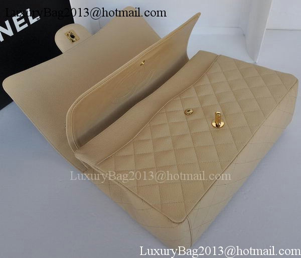 Chanel Jumbo Double Flaps Bag Apricot Cannage Pattern A36097 Gold Chanel Jumbo Double Flaps Bag Apricot Cannage Pattern A36097 Gold