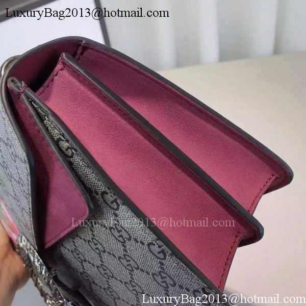 Gucci 400249 Rose Dionysus GG Supreme Canvas Shoulder Bag Gucci 400249 Rose Dionysus GG Supreme Canvas Shoulder Bag