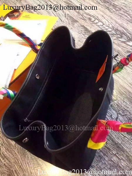 Hermes Garden Party 36cm Tote Bags Canvas HGP1927 Black Hermes Garden Party 36cm Tote Bags Canvas HGP1927 Black