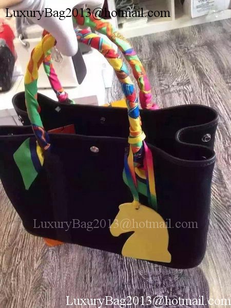 Hermes Garden Party 36cm Tote Bags Canvas HGP1927 Black Hermes Garden Party 36cm Tote Bags Canvas HGP1927 Black