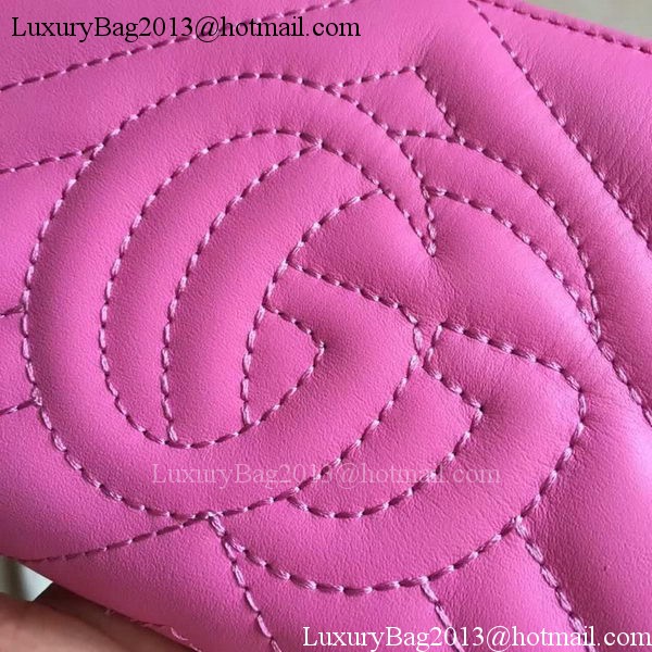 Gucci GG Marmont Zip Around Wallet 443123 Rose Gucci GG Marmont Zip Around Wallet 443123 Rose