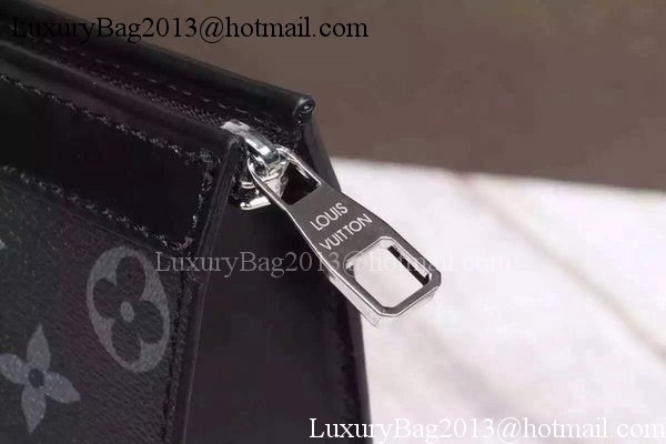 Louis Vuitton Monogram Eclipse Canvas POCHETTE VOYAGE MM M61692 Louis Vuitton Monogram Eclipse Canvas POCHETTE VOYAGE MM M61692