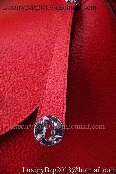 Hermes Lindy 30CM Leather Shoulder Bag H0881 Red Hermes Lindy 30CM Leather Shoulder Bag H0881 Red