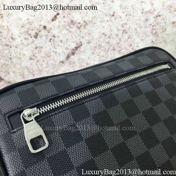 Louis Vuitton Damier Graphite Canvas KASAI CLUTCH N41664 Louis Vuitton Damier Graphite Canvas KASAI CLUTCH N41664