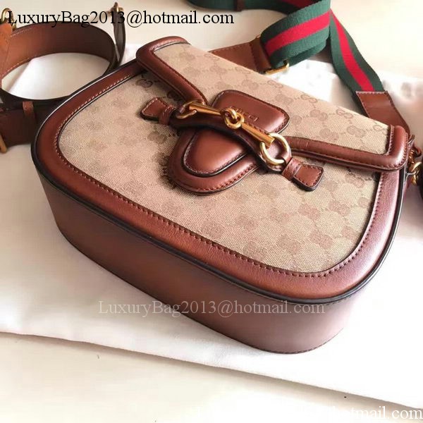 Gucci Lady Web GG Canvas Shoulder Bag 383848 Brown Gucci Lady Web GG Canvas Shoulder Bag 383848 Brown