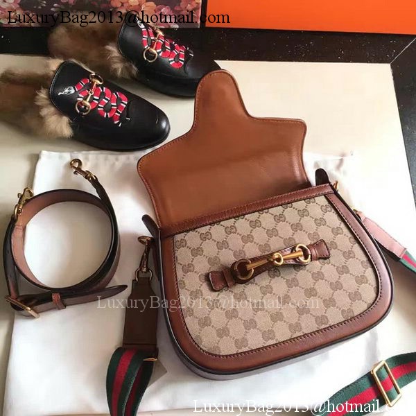 Gucci Lady Web GG Canvas Shoulder Bag 383848 Brown Gucci Lady Web GG Canvas Shoulder Bag 383848 Brown