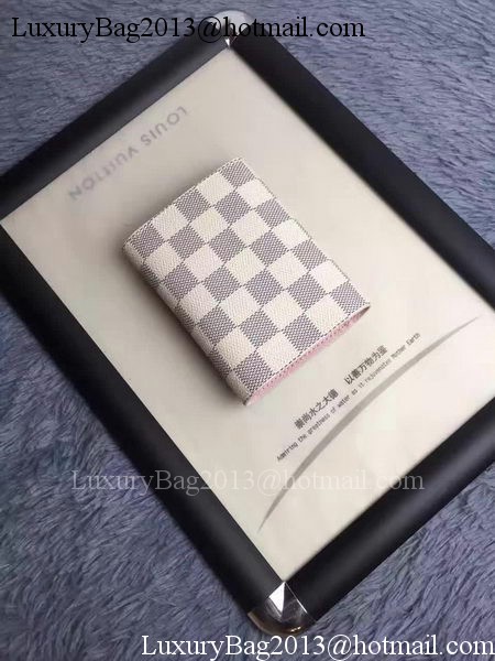 Louis Vuitton Damier Azur Canvas VICTORINE WALLET N58114 Pink Louis Vuitton Damier Azur Canvas VICTORINE WALLET N58114 Pink