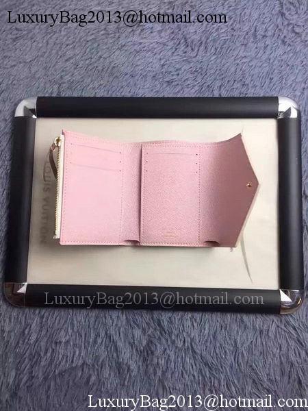 Louis Vuitton Damier Azur Canvas VICTORINE WALLET N58114 Pink Louis Vuitton Damier Azur Canvas VICTORINE WALLET N58114 Pink