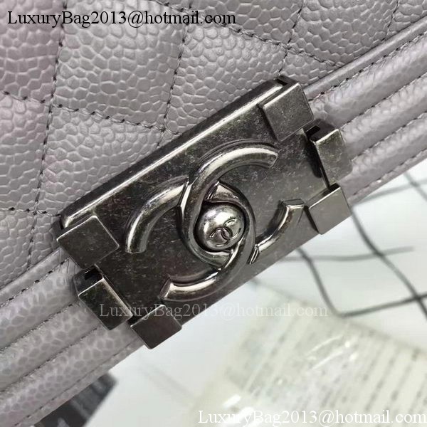 Boy Chanel Flap Shoulder Bag Cannage Pattern A67086 Grey Boy Chanel Flap Shoulder Bag Cannage Pattern A67086 Grey