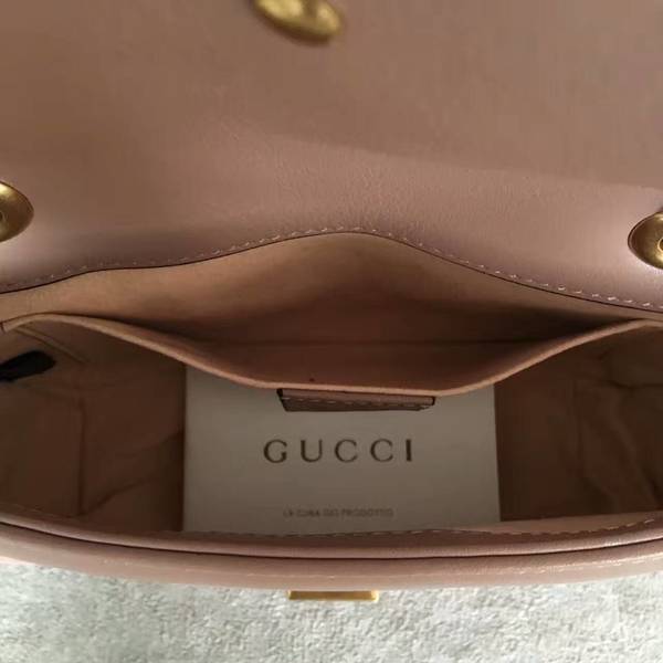 Gucci Now GG Marmont Mini Shoulder Bag 446744 Light Pink Gucci Now GG Marmont Mini Shoulder Bag 446744 Light Pink