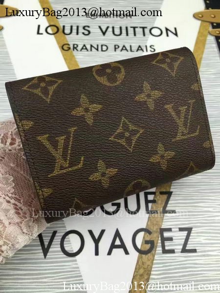 Louis Vuitton Monogram Canvas Victorine Wallet M62360 Rose Louis Vuitton Monogram Canvas Victorine Wallet M62360 Rose