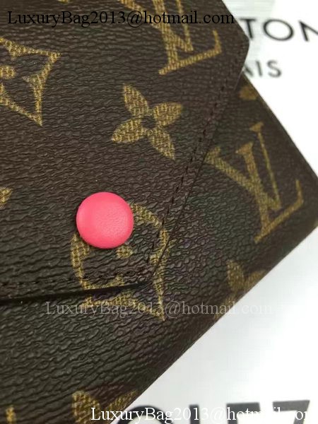 Louis Vuitton Monogram Canvas Victorine Wallet M62360 Rose Louis Vuitton Monogram Canvas Victorine Wallet M62360 Rose