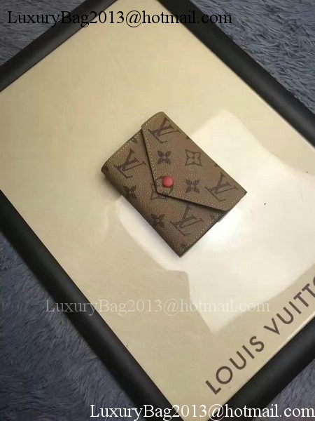 Louis Vuitton Victorine Wallet Monogram Canvas M62360 Red Louis Vuitton Victorine Wallet Monogram Canvas M62360 Red