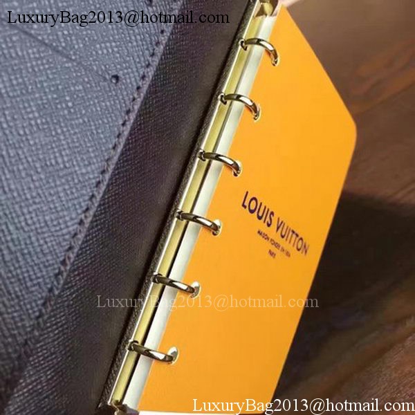 Louis Vuitton Damier Ebene Canvas DESK AGENDA NOTES REFILL N20006 Louis Vuitton Damier Ebene Canvas DESK AGENDA NOTES REFILL N20006