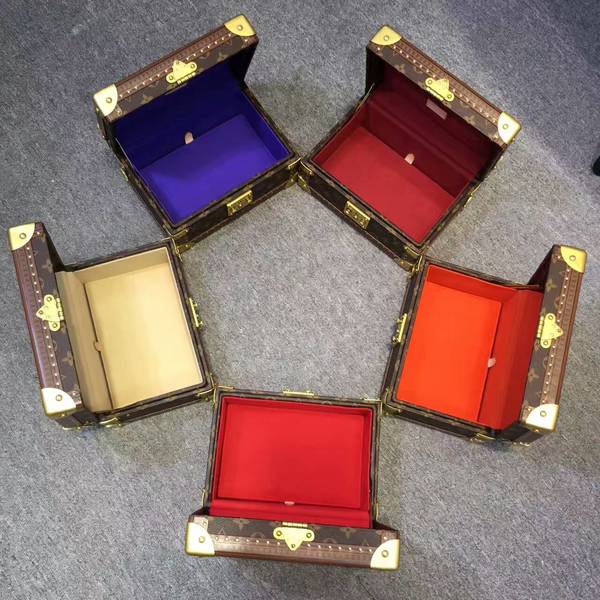 Louis Vuitton Mini Monogram Canvas Treasure Box 40665 Dark Blue Louis Vuitton Mini Monogram Canvas Treasure Box 40665 Dark Blue