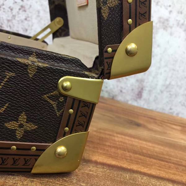 Louis Vuitton Mini Monogram Canvas Treasure Box 40665 Yellow Louis Vuitton Mini Monogram Canvas Treasure Box 40665 Yellow